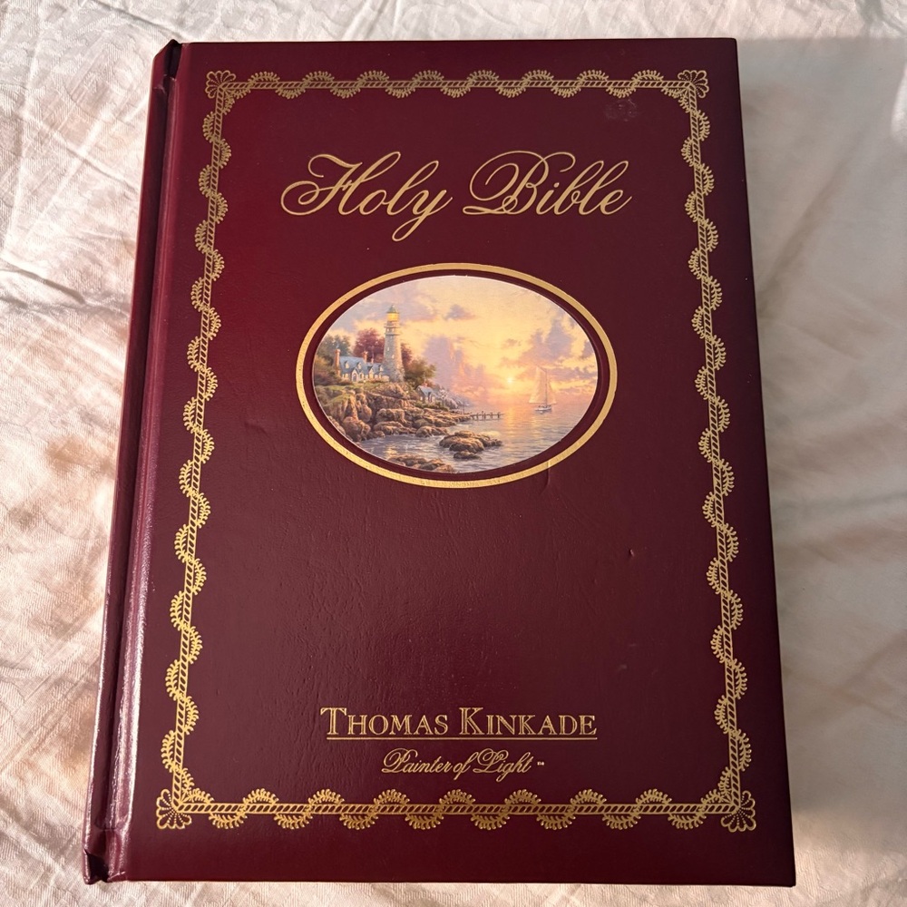 Thomas Kinkade Holy Bible (New)
